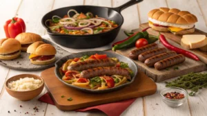 beef sausage recipes