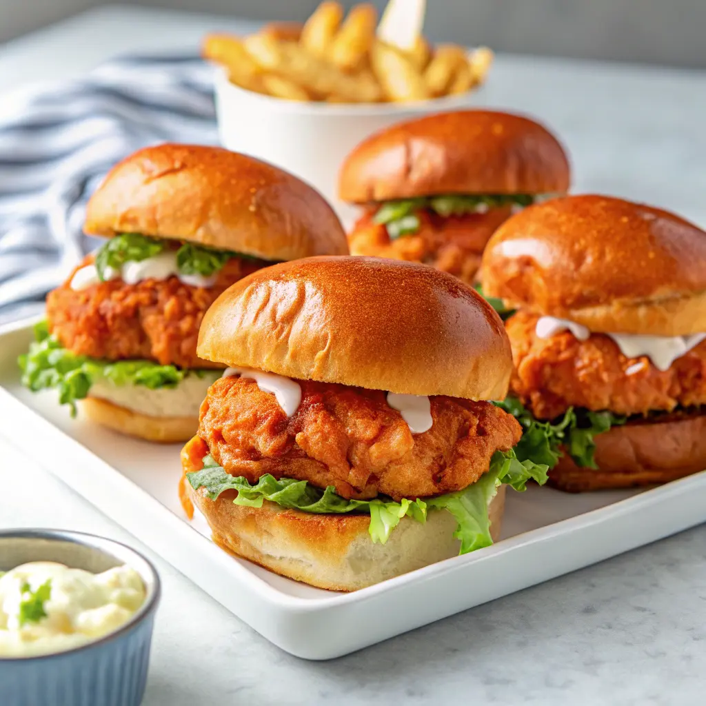 buffalo chicken sliders recipe - insta Post (1)